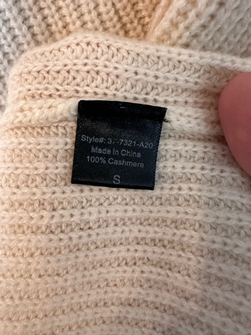 Jenni Kayne Cashmere Cocoon Ivory Cardigan S - Picture 9 of 10